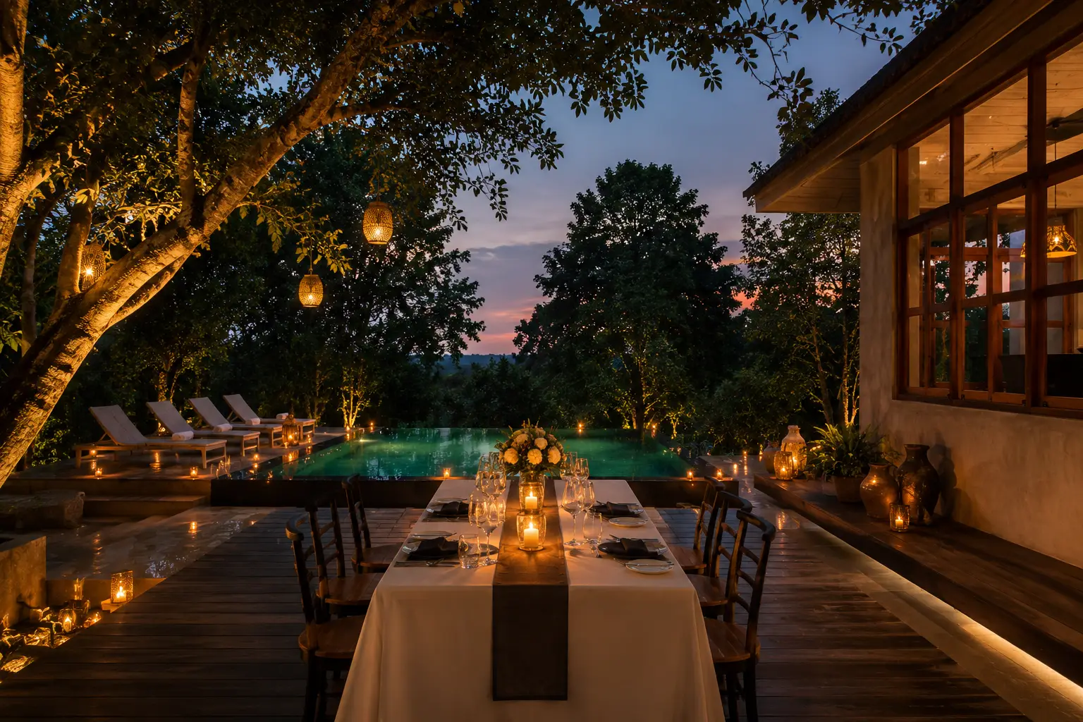 Romantic Private Dining